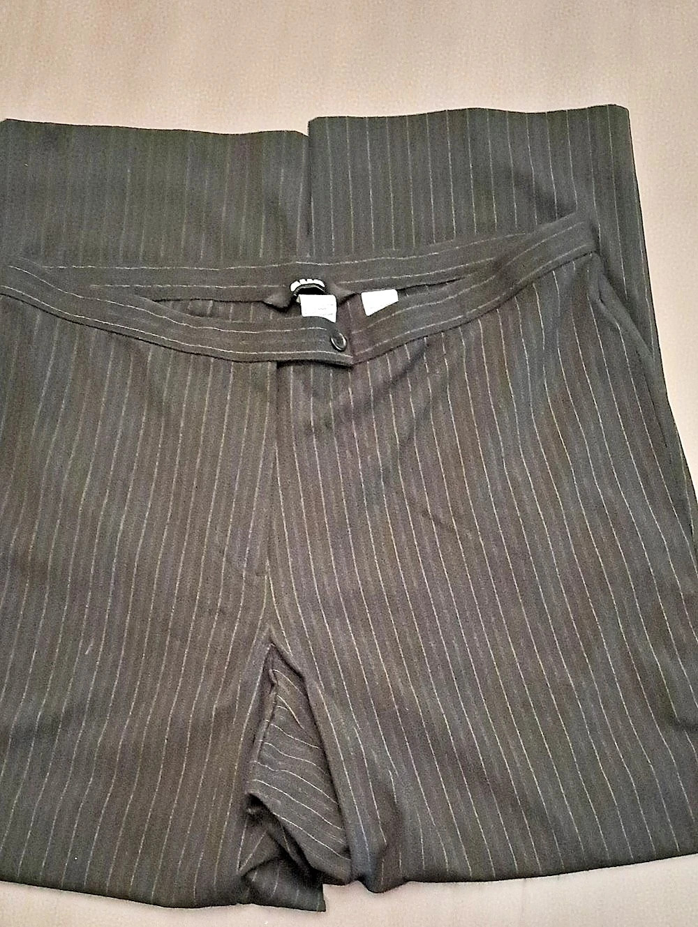 Alia Pinstripe Flare Pants